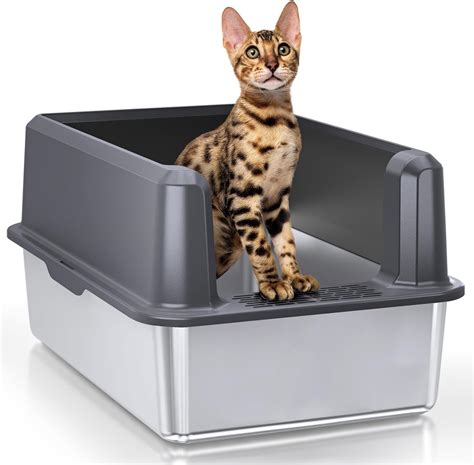 Kats Metal Litter Box 